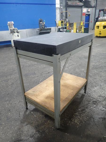 24 x 36 x 4 GRANITE SURFACE PLATE WITH STAND