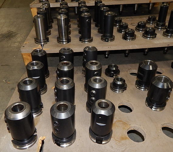 CAT40 Tool Holders with Weldon Flats, (41) Available