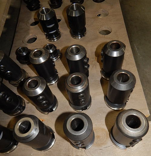 CAT40 Tool Holders with Weldon Flats, (41) Available
