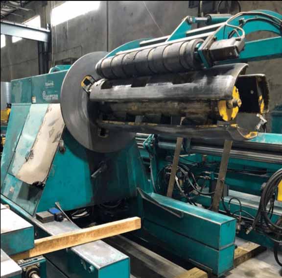 60 x .064 x 20,000 Lb IOWA PRECISION Multi-Blank / Cut-to-Length Line