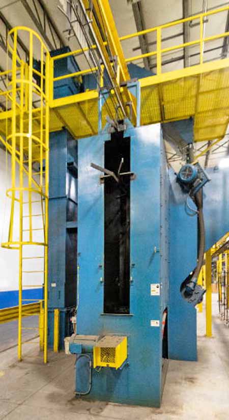 VIKING MODEL MR1296/3072 SHOT BLAST SYSTEM,