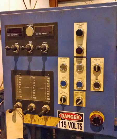 48 x .075 HERR VOSS 17-ROLL LEVELER, 1972,