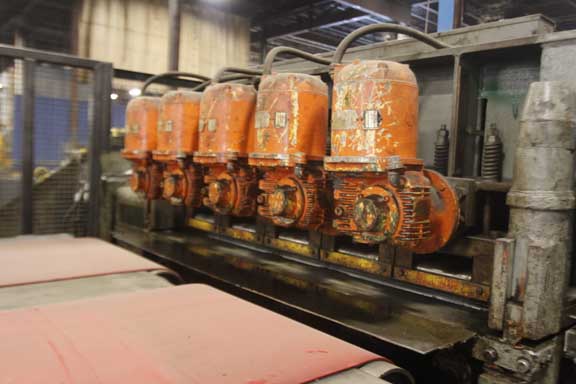 60 x 16 GA. AETNA STANDARD 21 ROLL PRECISION LEVELER, 1963, 2 Speed 30/15 HP.