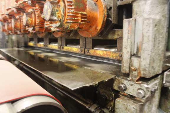 60 x 16 GA. AETNA STANDARD 21 ROLL PRECISION LEVELER, 1963, 2 Speed 30/15 HP.