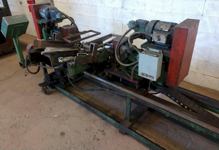 Dedimpler, 3/4 to 2 x 120 LEMONT, Dbl End, 20 Ga to 14 Ga Thick, (2) 1 HP