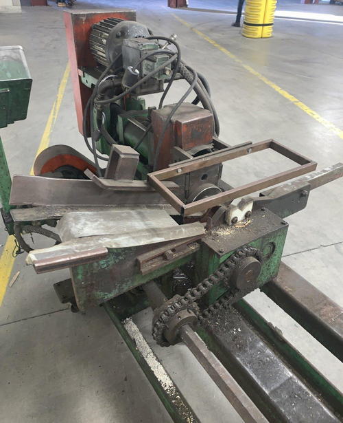 Dedimpler, 3/4 to 2 x 120 LEMONT, Dbl End, 20 Ga to 14 Ga Thick, (2) 1 HP