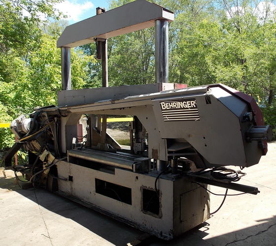 20 x 48 BEHRINGER Model HBP 530 Semi-Automatic Band Saw