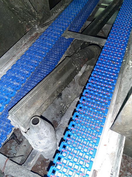 15.5 W x 18 H MIDBROOK Belt Washer, Hot Wash/Regen Blow-Off, Rebuilt 2005