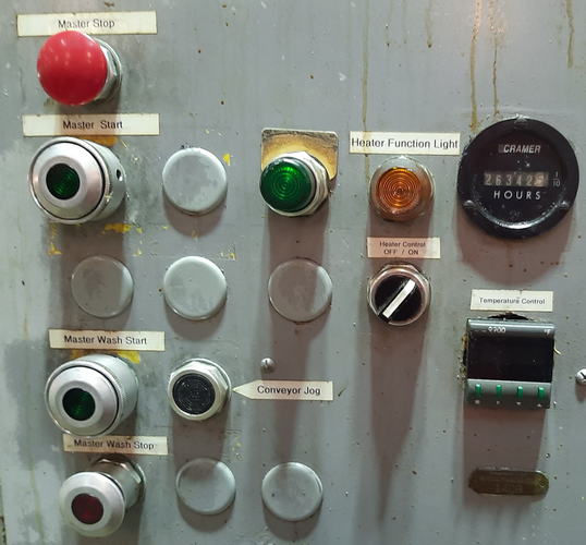 15.5 W x 18 H MIDBROOK Belt Washer, Hot Wash/Regen Blow-Off, Rebuilt 2005