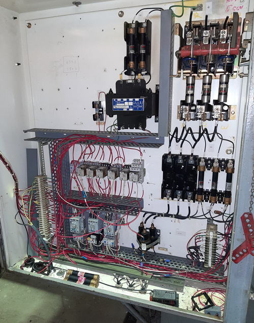 15.5 W x 18 H MIDBROOK Belt Washer, Hot Wash/Regen Blow-Off, Rebuilt 2005