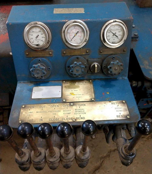 4 WALLACE COAST Hyd Pipe Bender, 10' Mandrel Beam Extension, 25 HP