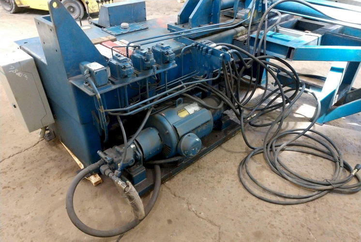 4 WALLACE COAST Hyd Pipe Bender, 10' Mandrel Beam Extension, 25 HP