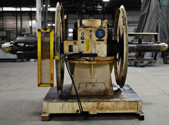 10,000 Lb MICHIGAN ROLL FORM Double End Uncoiler, 16 to 20 ID, 72 OD, 24 W