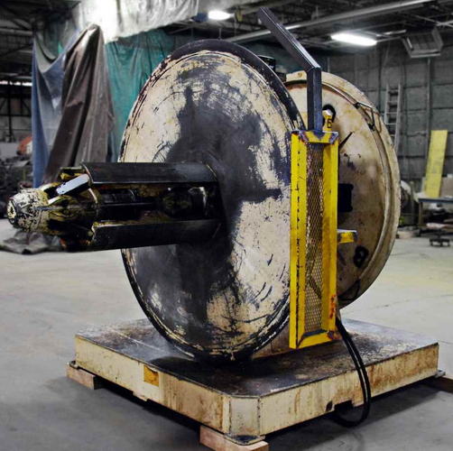 10,000 Lb MICHIGAN ROLL FORM Double End Uncoiler, 16 to 20 ID, 72 OD, 24 W