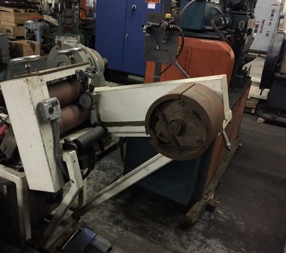 8 W x 3 H x 108 L Strip Annealing Furnace, with Recoiler and Dissociator