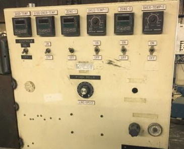 8 W x 3 H x 108 L Strip Annealing Furnace, with Recoiler and Dissociator