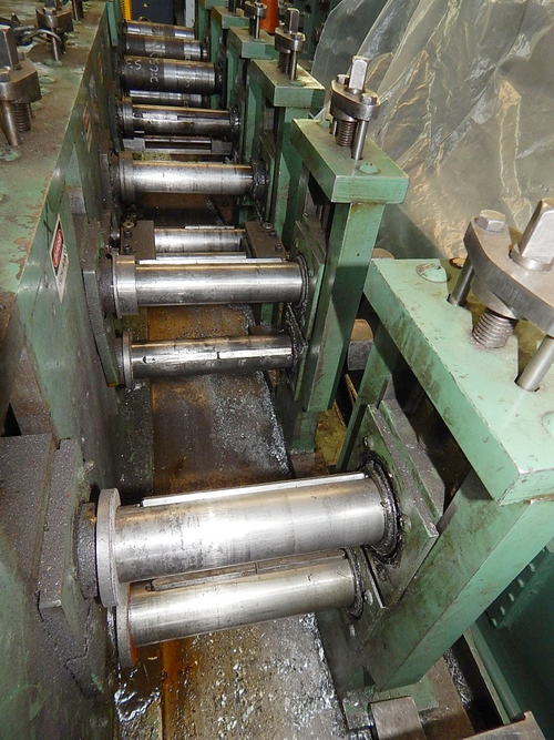 12-Stand DAHLSTROM Roll Former, 2 Spdl, 8 RS, 4-1/2 to 7-1/2 Vert, 13 Horiz