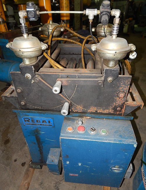 .104 x 18 REGAL 230-CSF-18 Straightener, Pneumatic Entry and Exit Feed Rolls