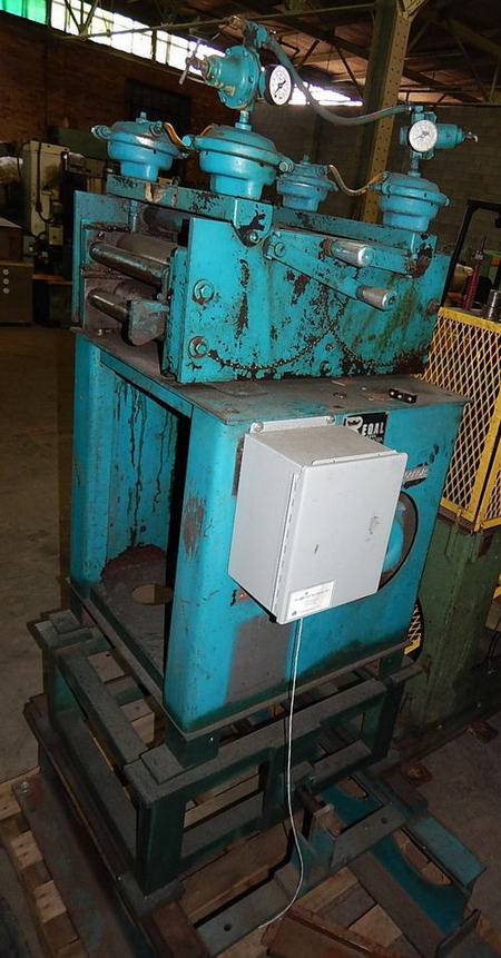 .135 x 12 REGAL Straightener, 4 Over 5, Adj Centering Base, 1 HP, V.S. Drive