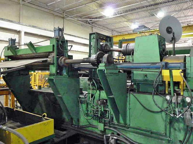72 x 9 x 50,000 Lb PAXSON Slitting Line