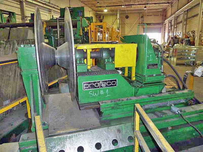 72 x 9 x 50,000 Lb PAXSON Slitting Line