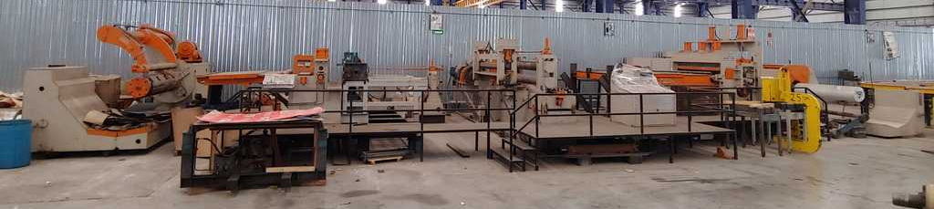 72 x 10 x 60,000 Lb PAXSON / BRANER Slitting Line