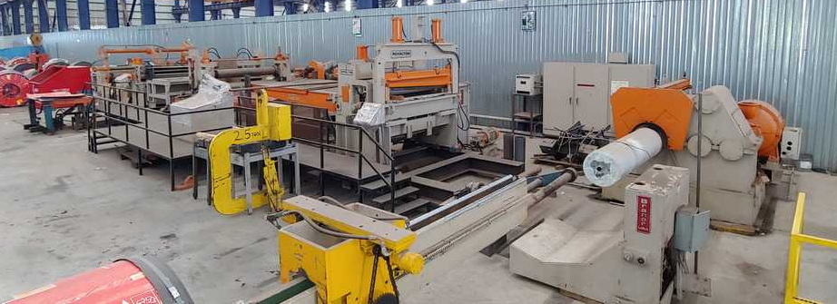 72 x 10 x 60,000 Lb PAXSON / BRANER Slitting Line