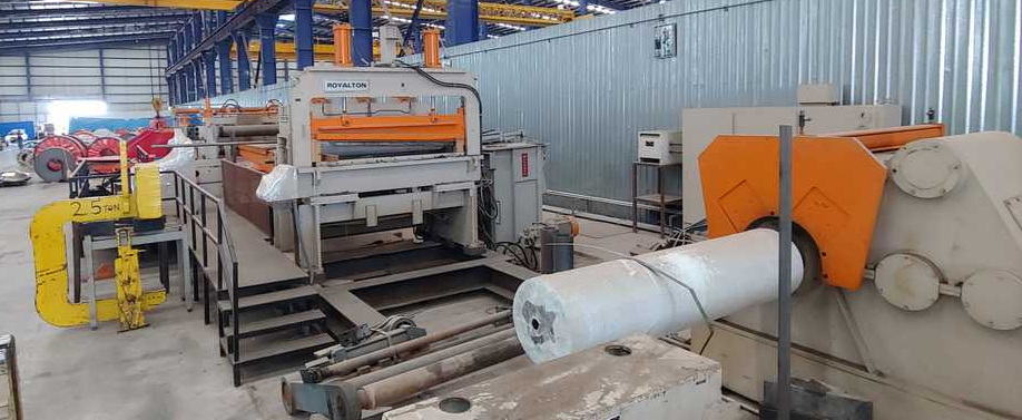 72 x 10 x 60,000 Lb PAXSON / BRANER Slitting Line