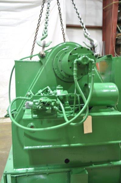 40,000 Lb COILMATIC Motorized Uncoiler, 20 to 24 ID, 96 OD, 72 Width