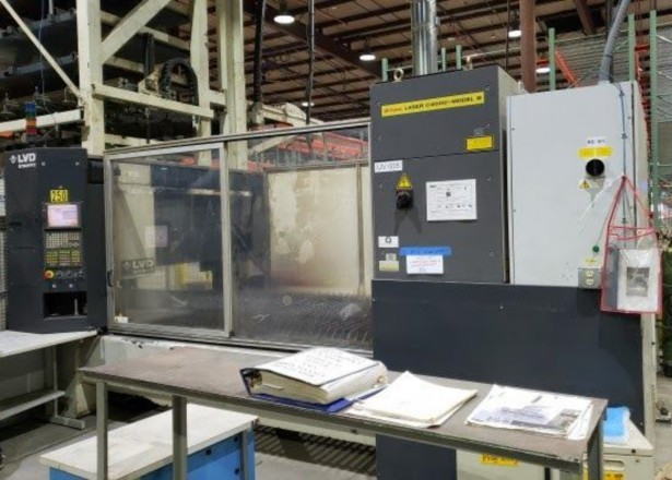 4000 Watt LVD Strippit 3015 Plus Orion Laser Cutting System, 120 x 60 Sheet