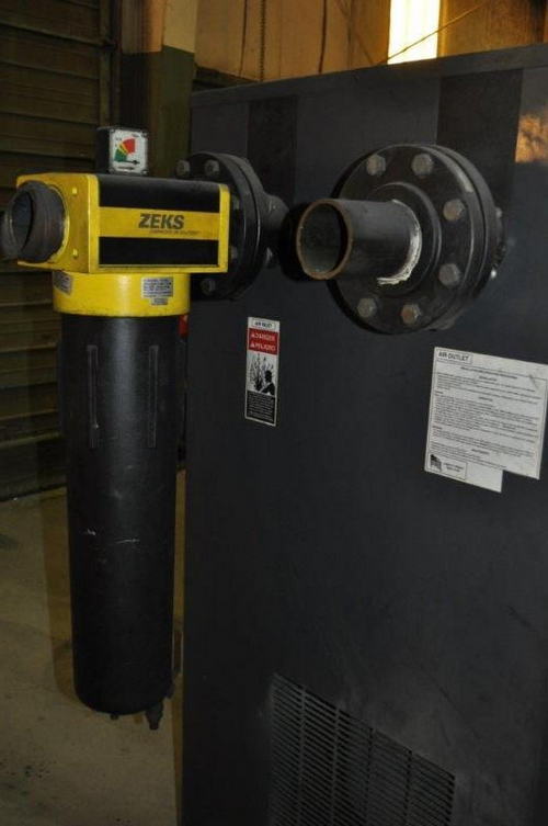 1200 CFM, 220 PSIG ZEKS Air Dryer, R404 Refrigerant, 8 HP, 2006