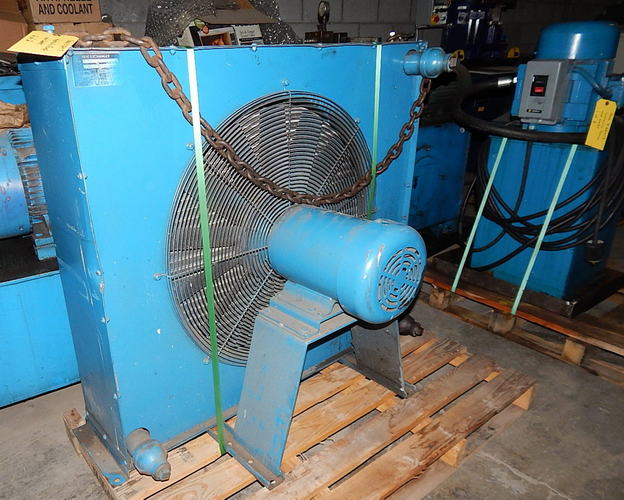 RADIATOR, THERMAL TRANSFER, Air Oil, 300 PSI, 400 Deg F Max, 5 HP