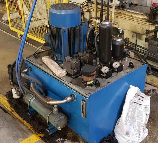 10-Stand SMACO Roll Forming Line, 1.37 Spdl, 8 Width, 4 Vertical