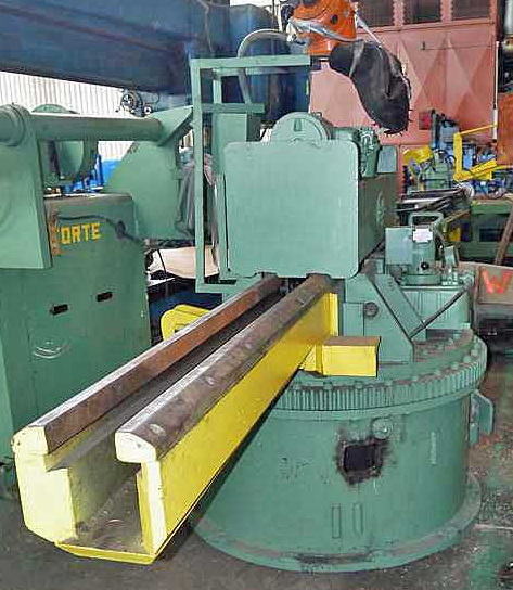 20,000 Lb 2-Arm Turnstile, 52.5 Arms, 16 ID, Powered Push-Off