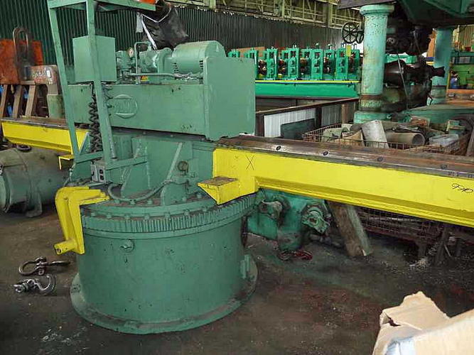 20,000 Lb 2-Arm Turnstile, 52.5 Arms, 16 ID, Powered Push-Off