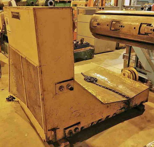 20,000 Lb PROGRESSIVE Coil Car, 60 Wide, 72 OD, 9 Floor to V, 28 Lift