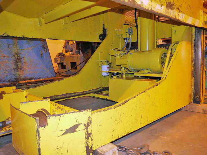 20,000 Lb PROGRESSIVE Coil Car, 60 Wide, 72 OD, 9 Floor to V, 28 Lift