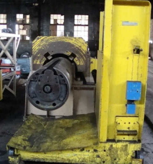 20,000 Lb REVOLVATOR Coil Car, 54 Bed Width, 60 OD, 20 Lift, 3 HP