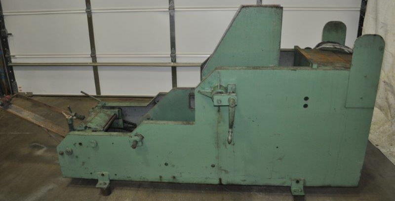 6,000 Lb ROWE Coil Cradle, 48 OD, 12 Width, Loop Control, 1.5 HP