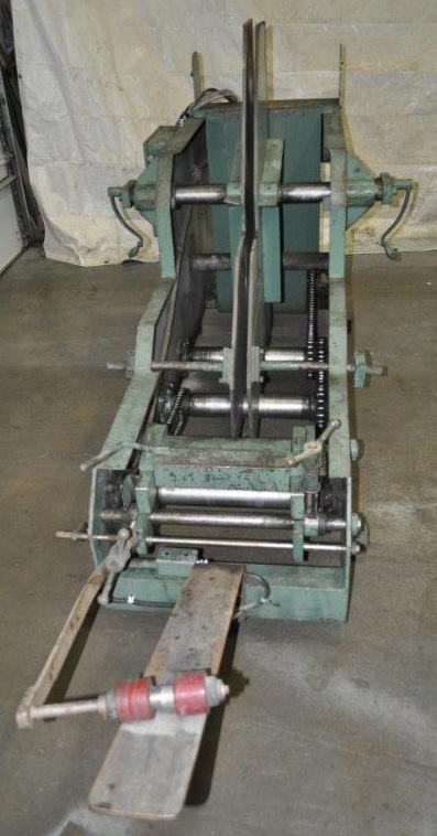 6,000 Lb ROWE Coil Cradle, 48 OD, 12 Width, Loop Control, 1.5 HP