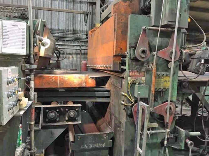 96 x .500 x 80,000 Lb PAXSON Cut-to-Length Line