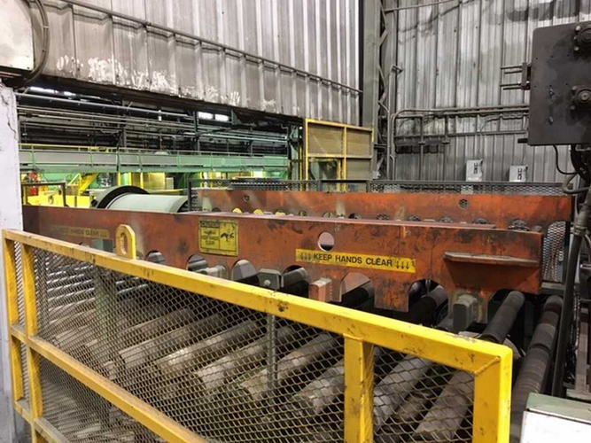 96 x .500 x 80,000 Lb PAXSON Cut-to-Length Line
