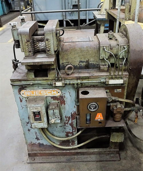 3 RUESCH Leveler, 5 Over 6 Rolls, 1-1/8 Roll Dia, 35 Passline, 5 HP