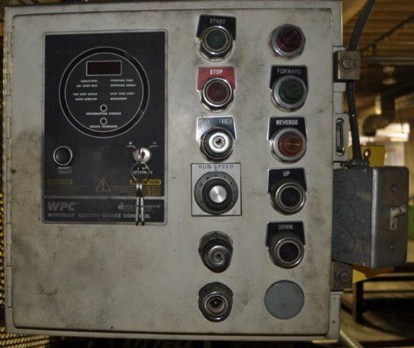 225 Ton NIAGARA Dbl Crank Gap Frame Press, 12 Str, 32.5 SH, 87 x 32.5 Bed