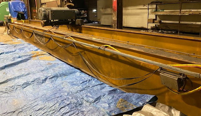 10 Ton DEMAG Bridge Crane, 46'3 Span