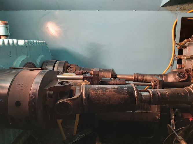 2 1/2 KINEFAC MC-25-F 2-Die Thread Roller, In/Thru Feed, Rotary Die Match