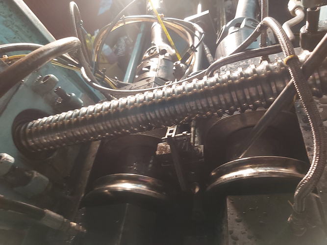 2 1/2 KINEFAC MC-25-F 2-Die Thread Roller, In/Thru Feed, Rotary Die Match