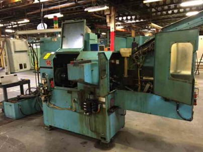 2-3/4 KINEFAC MC-25 2-Die Cylindrical Thread Roller, 6E Fanuc Controls, 30 HP