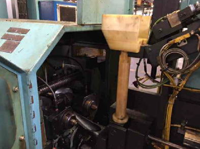 2-3/4 KINEFAC MC-25 2-Die Cylindrical Thread Roller, 6E Fanuc Controls, 30 HP