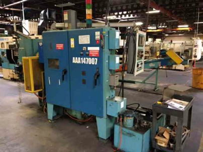 2-3/4 KINEFAC MC-25 2-Die Cylindrical Thread Roller, 6E Fanuc Controls, 30 HP